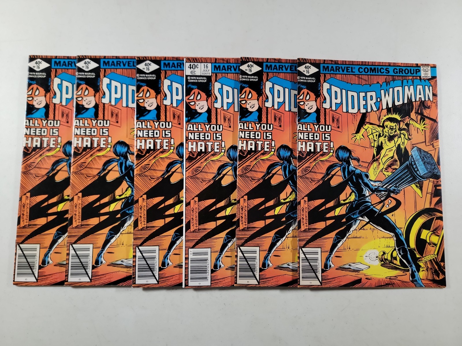 Spider-Woman #16 Marvel 1979 Sienkiewicz, Rubinstein, Infantino 