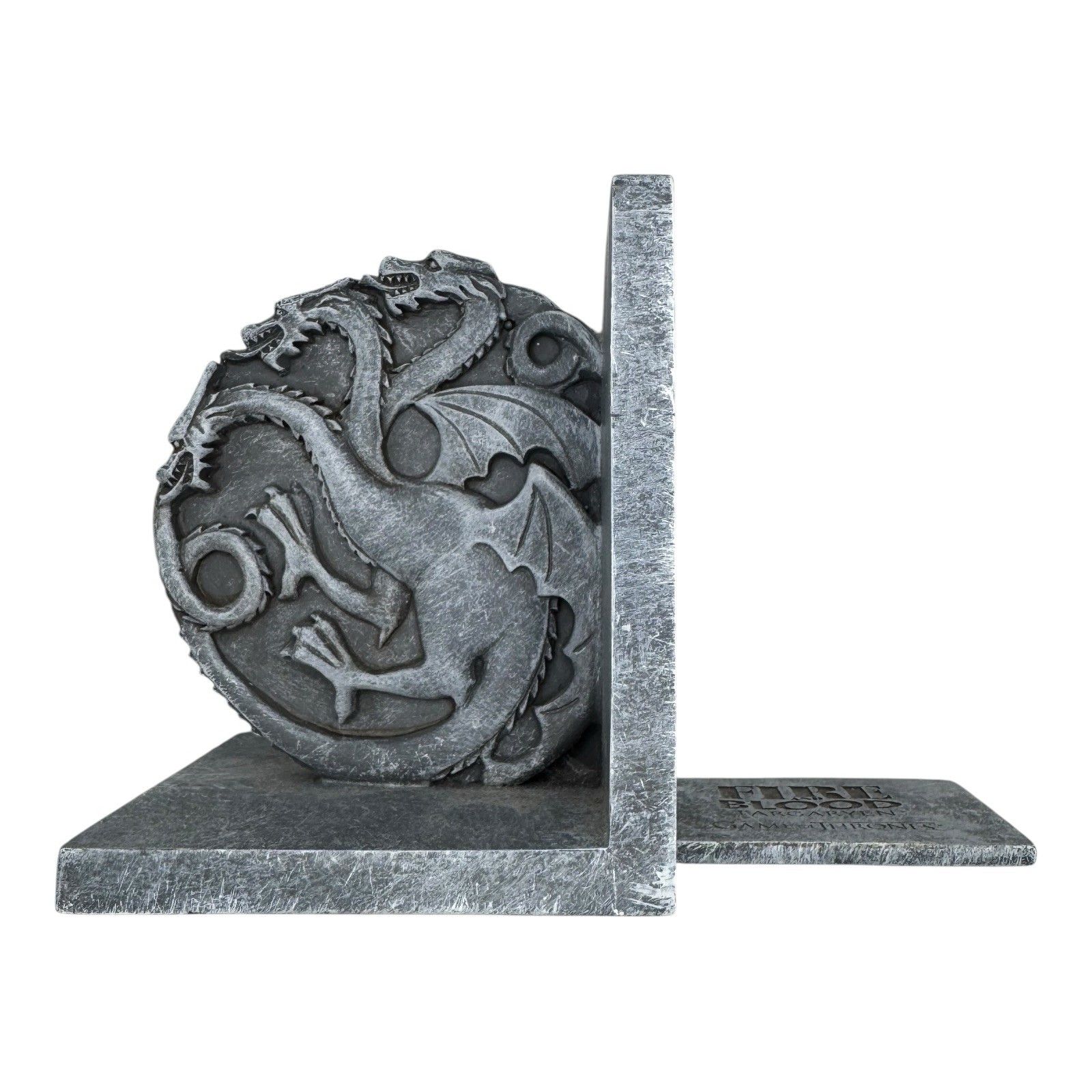 Game of Thrones Targaryen Sigil Bookend Single HBO 2013 Fire and Blood Dragon 