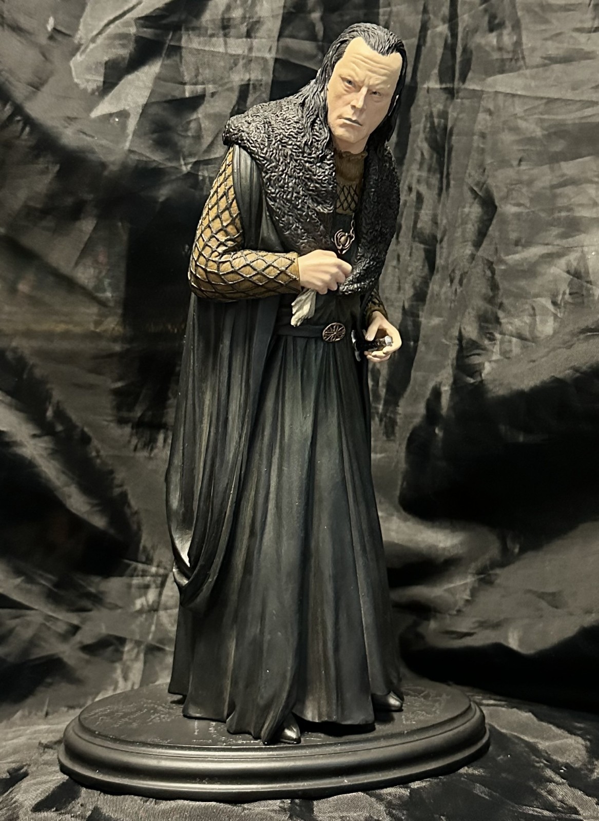Sideshow Weta LOTR Grima Wormtongue 1:6 Polystone Statue #1028/2000 Retired, Box