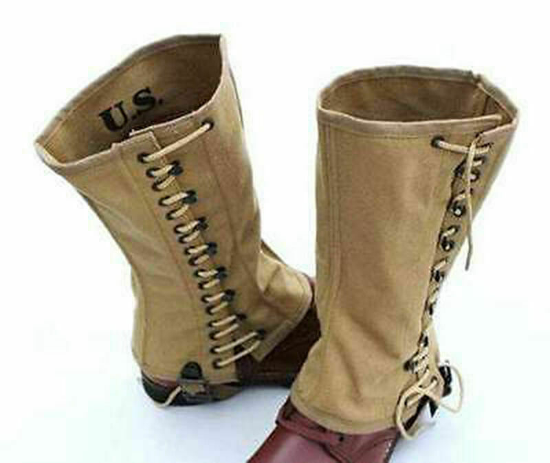 Pair Of WWII WW2 Us Military Army Leggings Or Puttee 4R