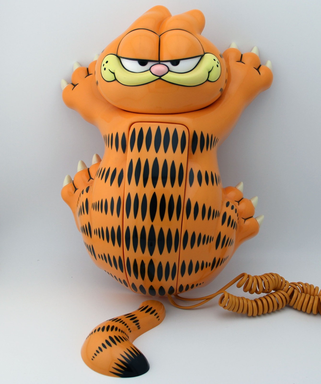 Vintage 1980s TYCO Garfield Climbing Wall Telephone, Model 1209 Very Clean
