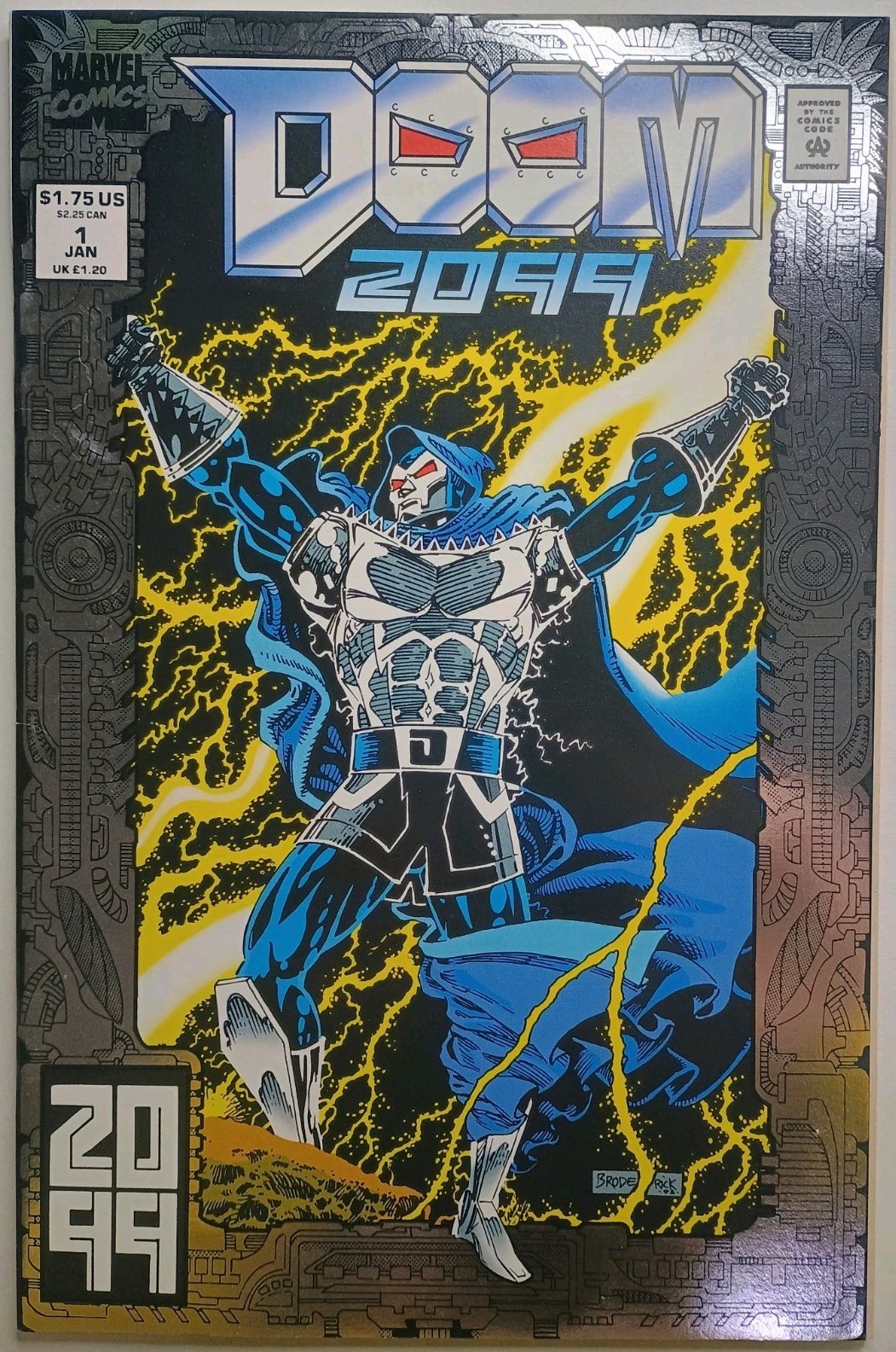 Marvel Comics Doom 2099 #1 VF+ 8.5