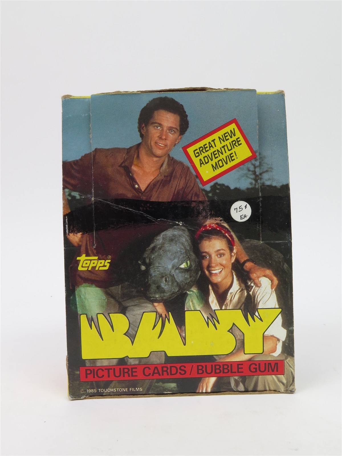 1985 Topps Baby Secret of the Lost Legend Wax Box 36 Sealed Trading Card Packs