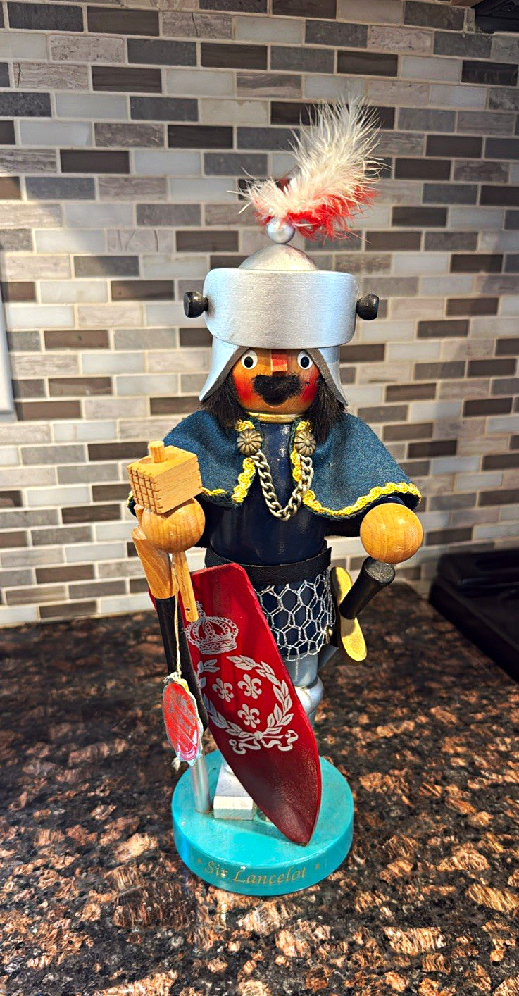 Steinbach Sir Lancelot Volkskunst Wooden Nutcracker Limited Edition Germany