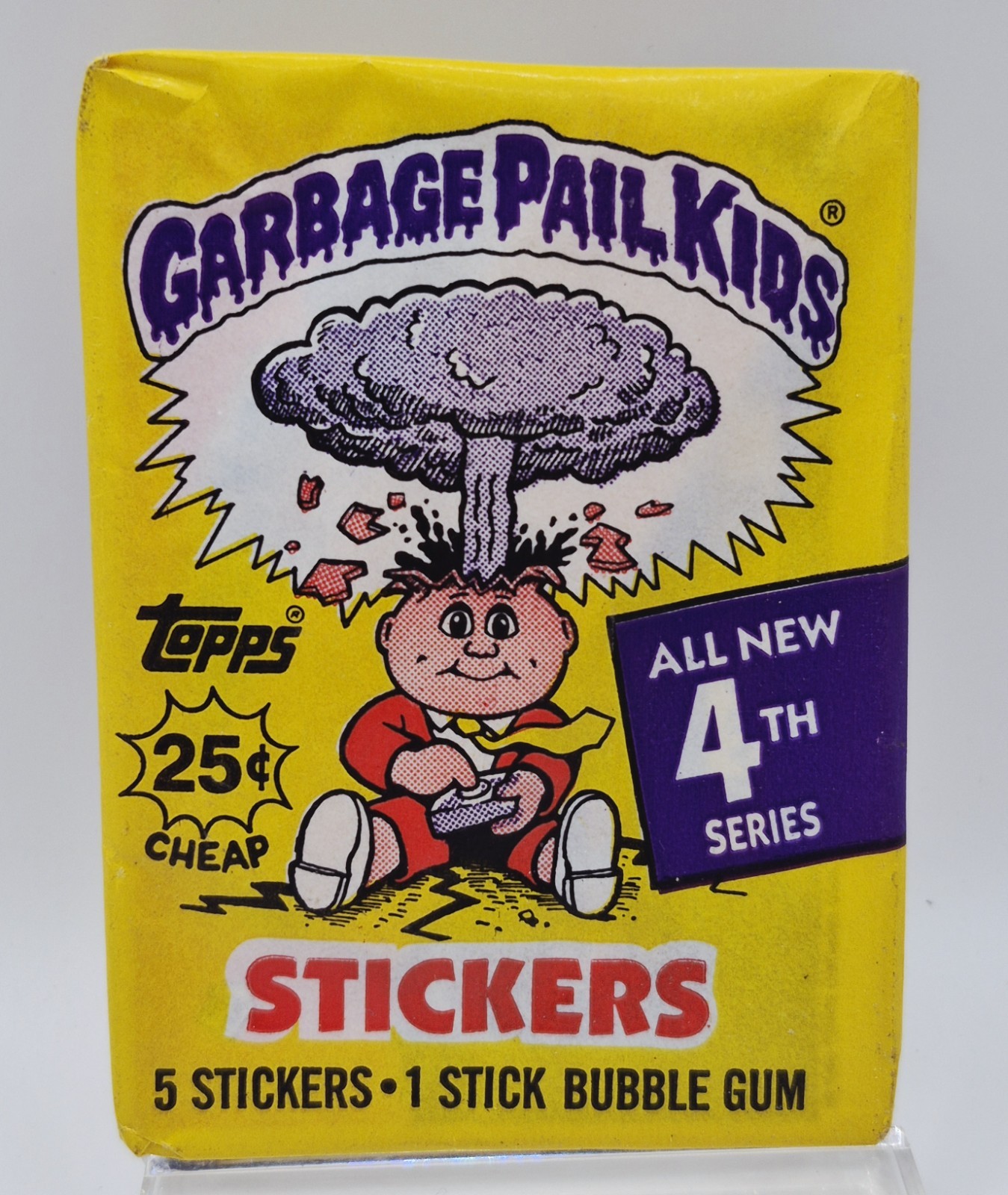 1986 Topps Garbage Pail Kids Original 4th Series Factory Sealed Packs GPK
