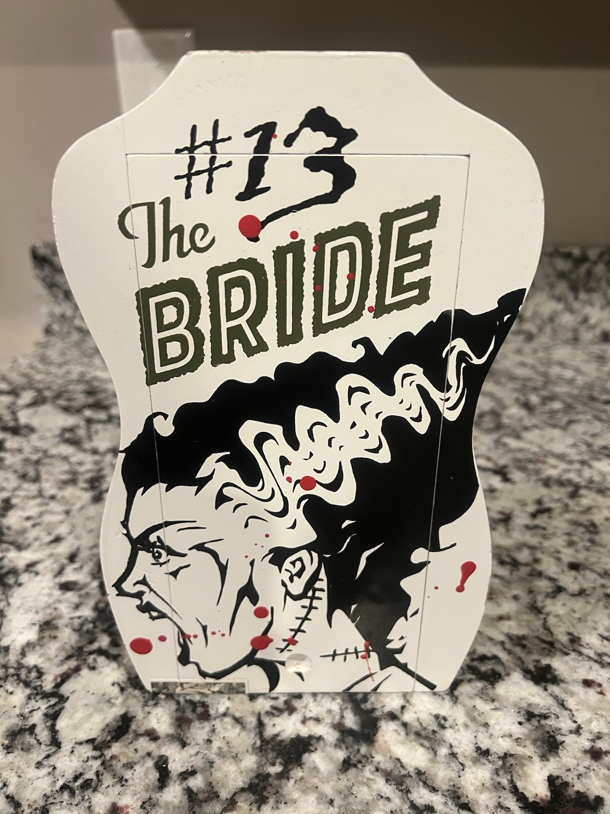 Halloween Decor  Tatuaje Cigar Box #13 The BRIDE Rare /666 Handmade The Monsters
