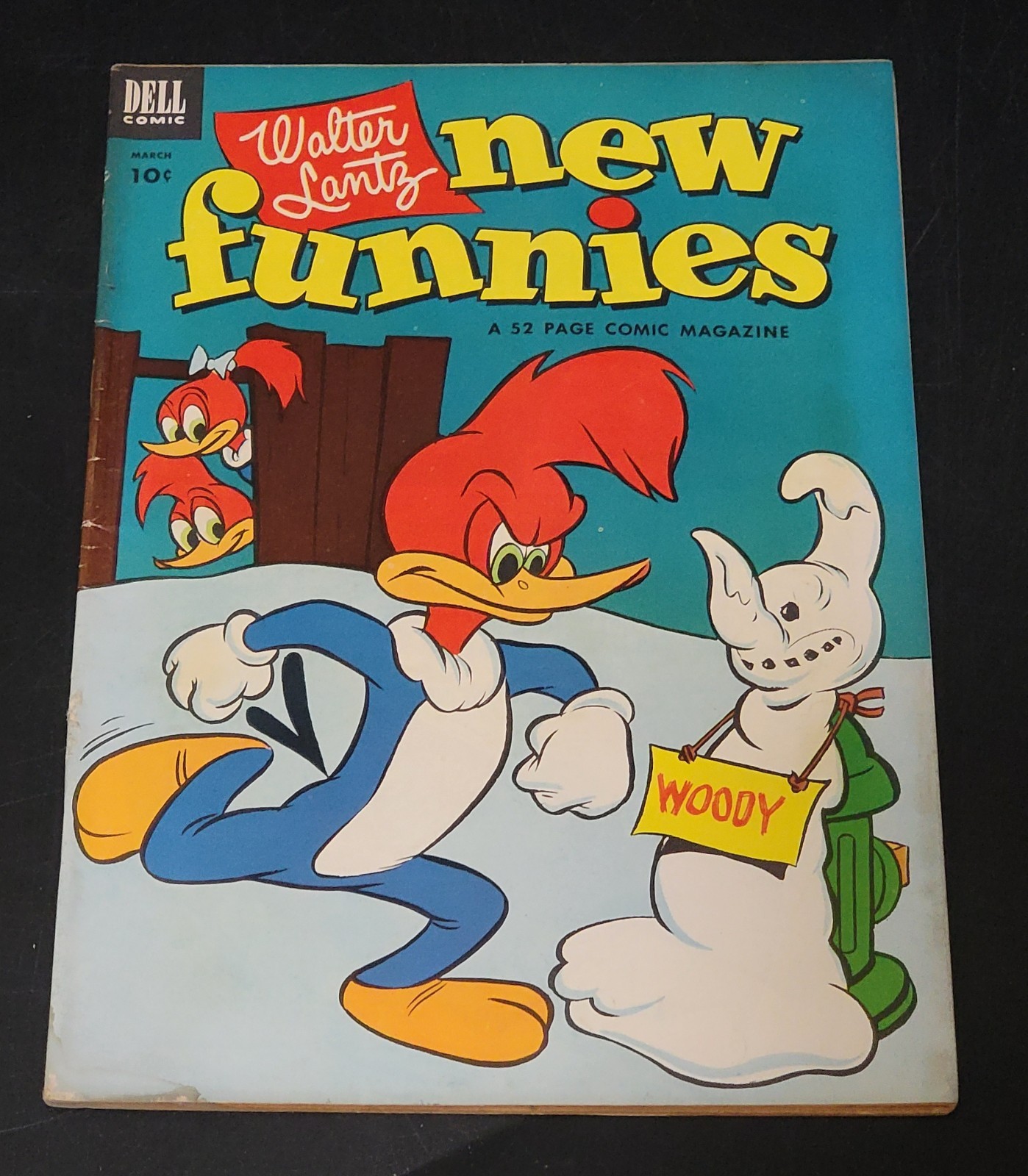 New Funnies (1942) #193 Woody Woodpecker Oswald The Rabbit Andy Panda Homer FN