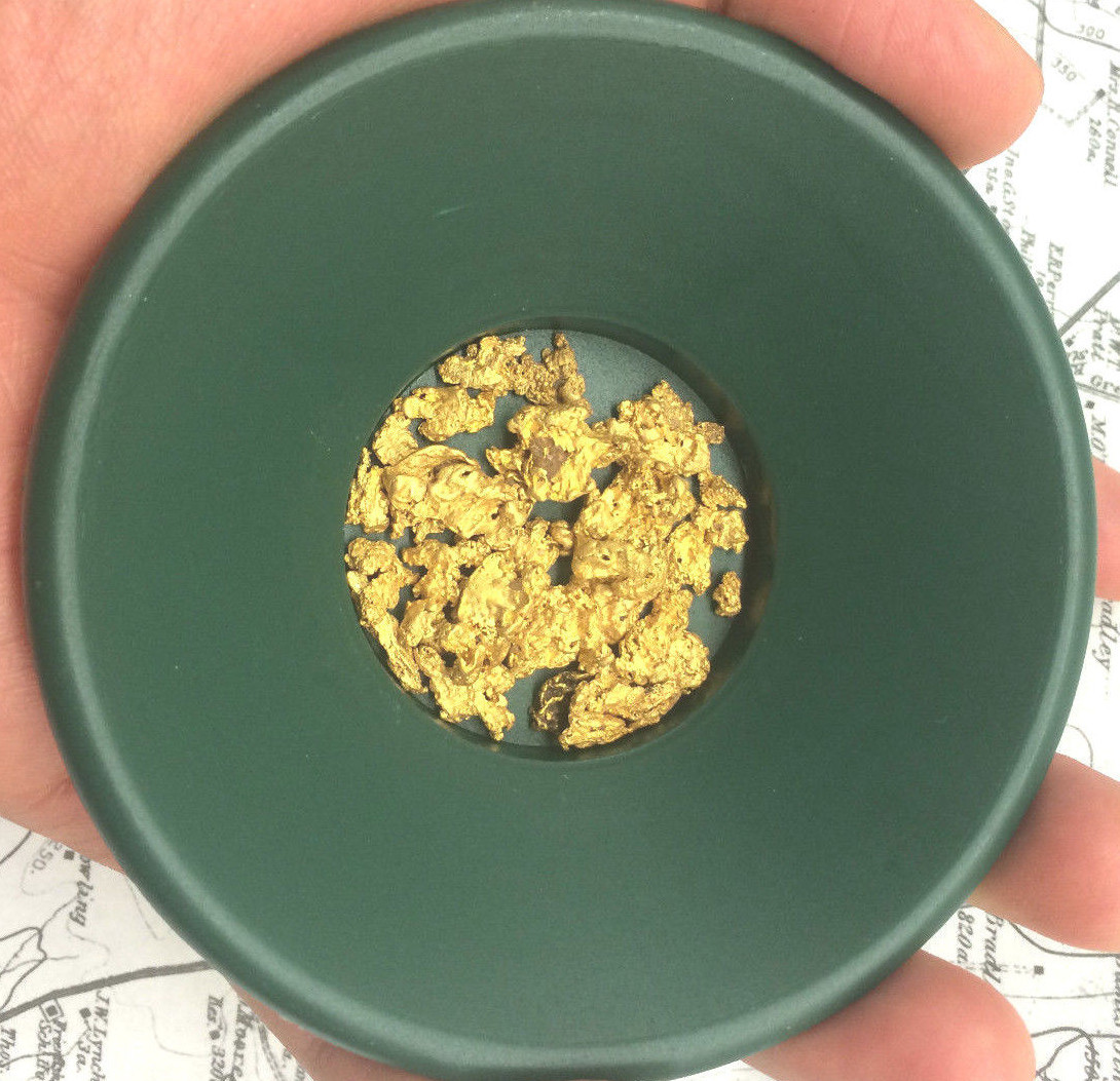 Gold Paydirt 2 LB 100% Unsearched and Guaranteed Added Gold Panning Alaska