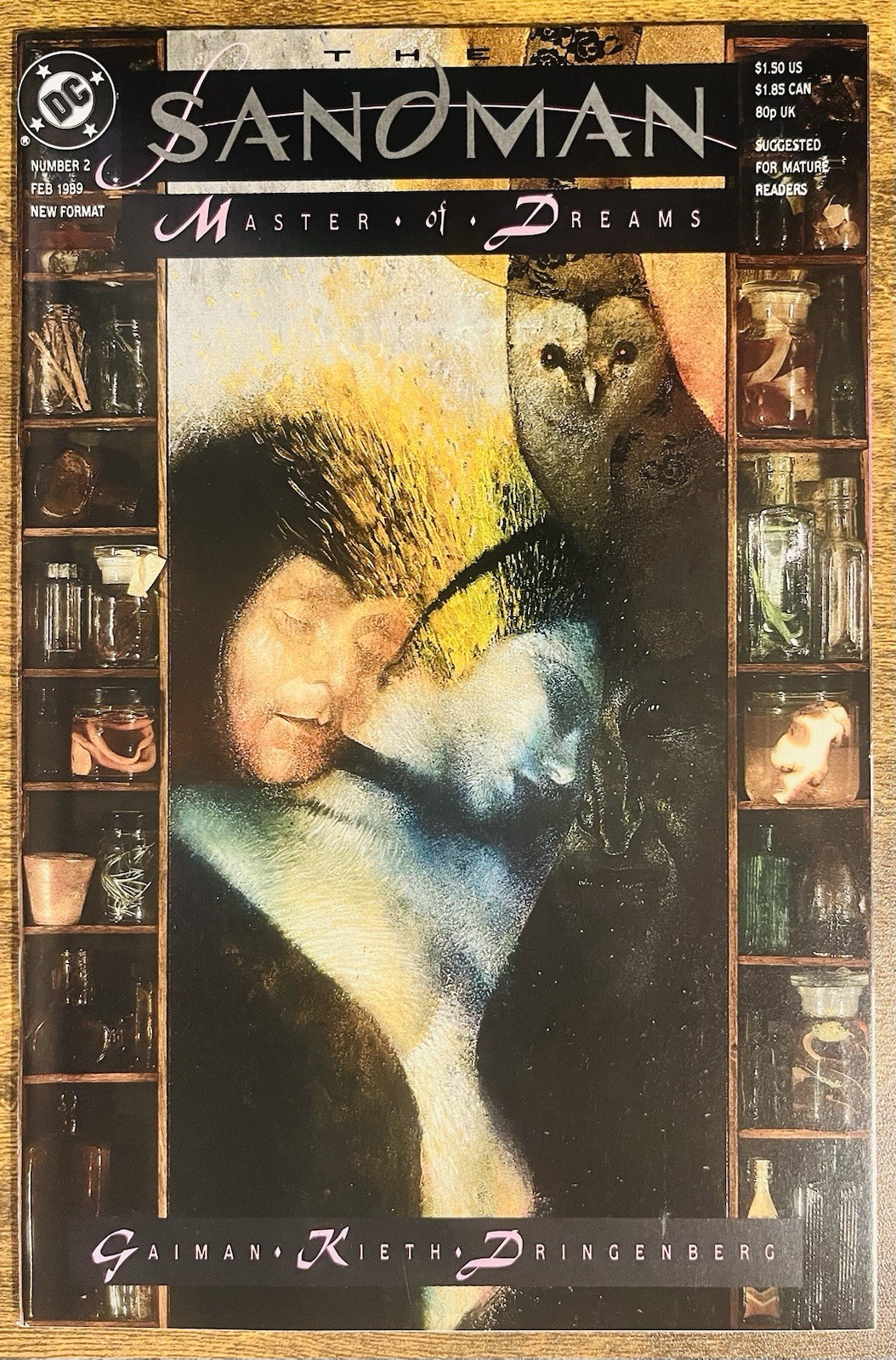 SANDMAN 2 NM 1ST APP GOLDIE THE GARGOYLE 2ND APP DREAM NEIL GAIMAN STORY DC 1989