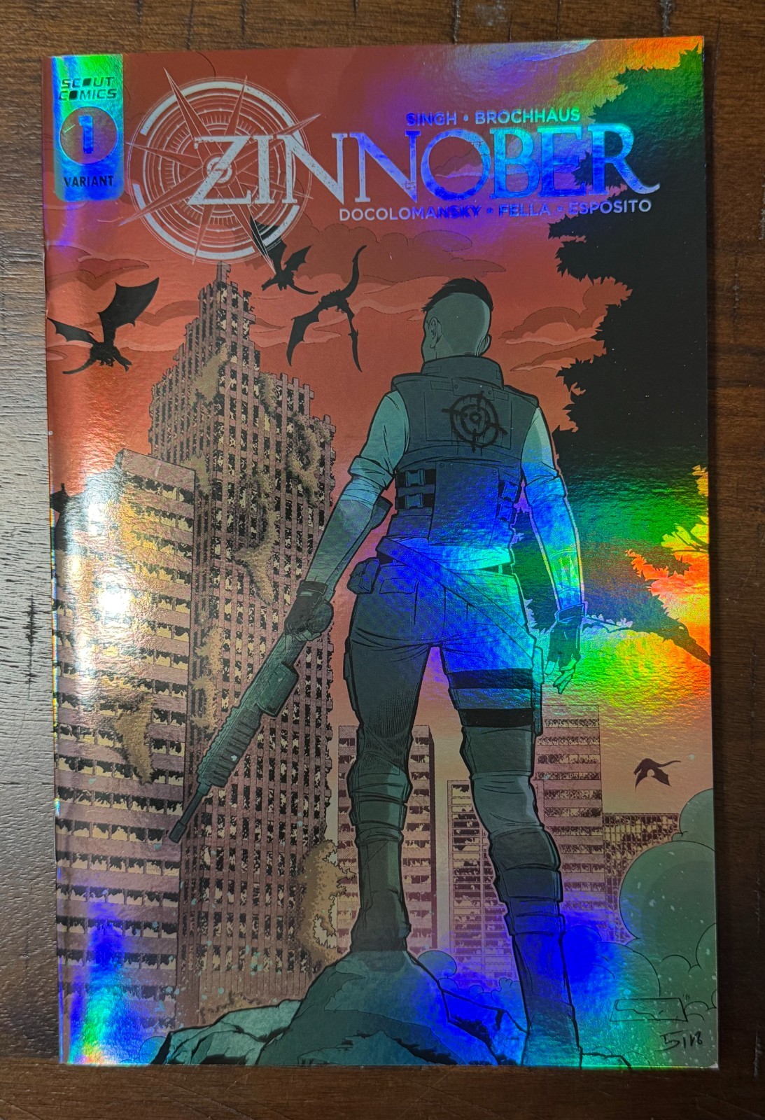 Zinnober #1 Holofoil Cover Variant - (SCOUT Comics June 2018) Zinnober #1 Holofoil Cover Variant - (SCOUT Comics June 2018)