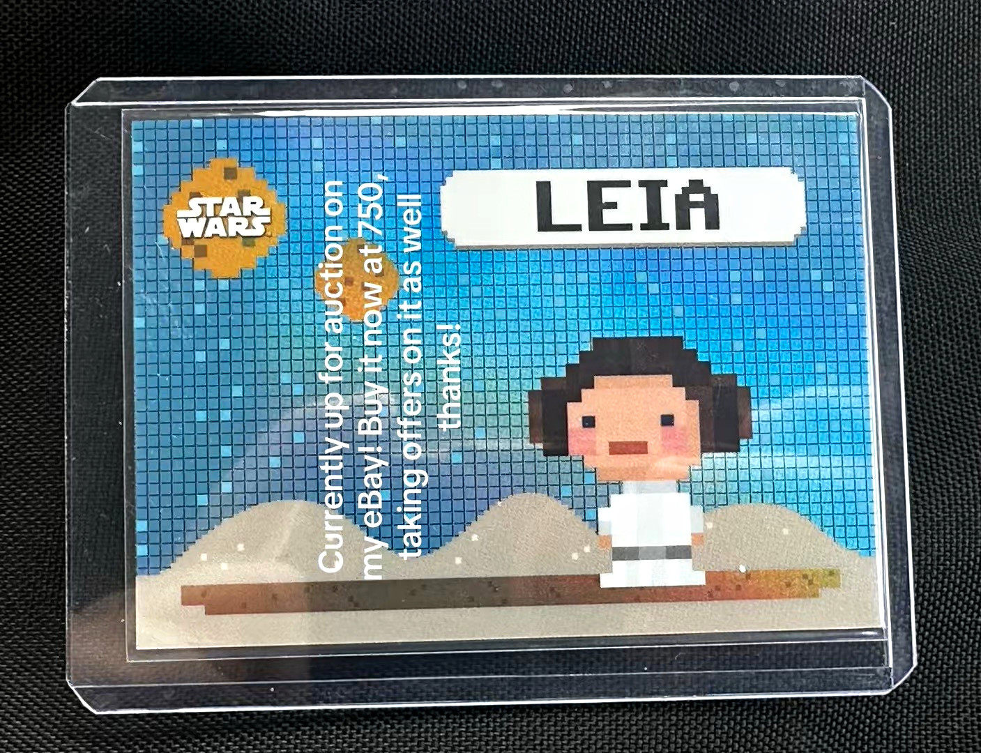 Topps 2026 Chrome Star Wars Leia Organa Bonus Stage Card B-10