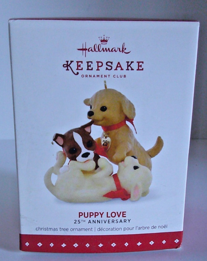 HALLMARK Keepsake - PUPPY LOVE - 25th Anniversary - 2015 - BRAND NEW
