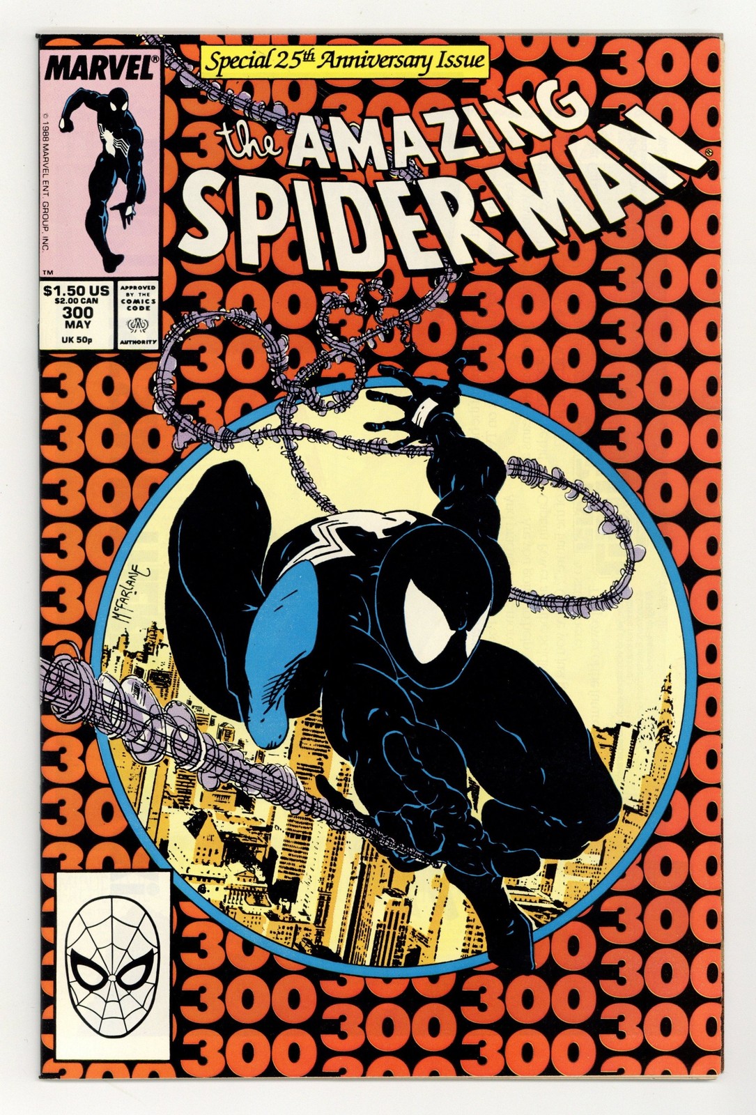 Amazing Spider-Man #300 Direct VF+ 8.5 1988 1st full app. Venom