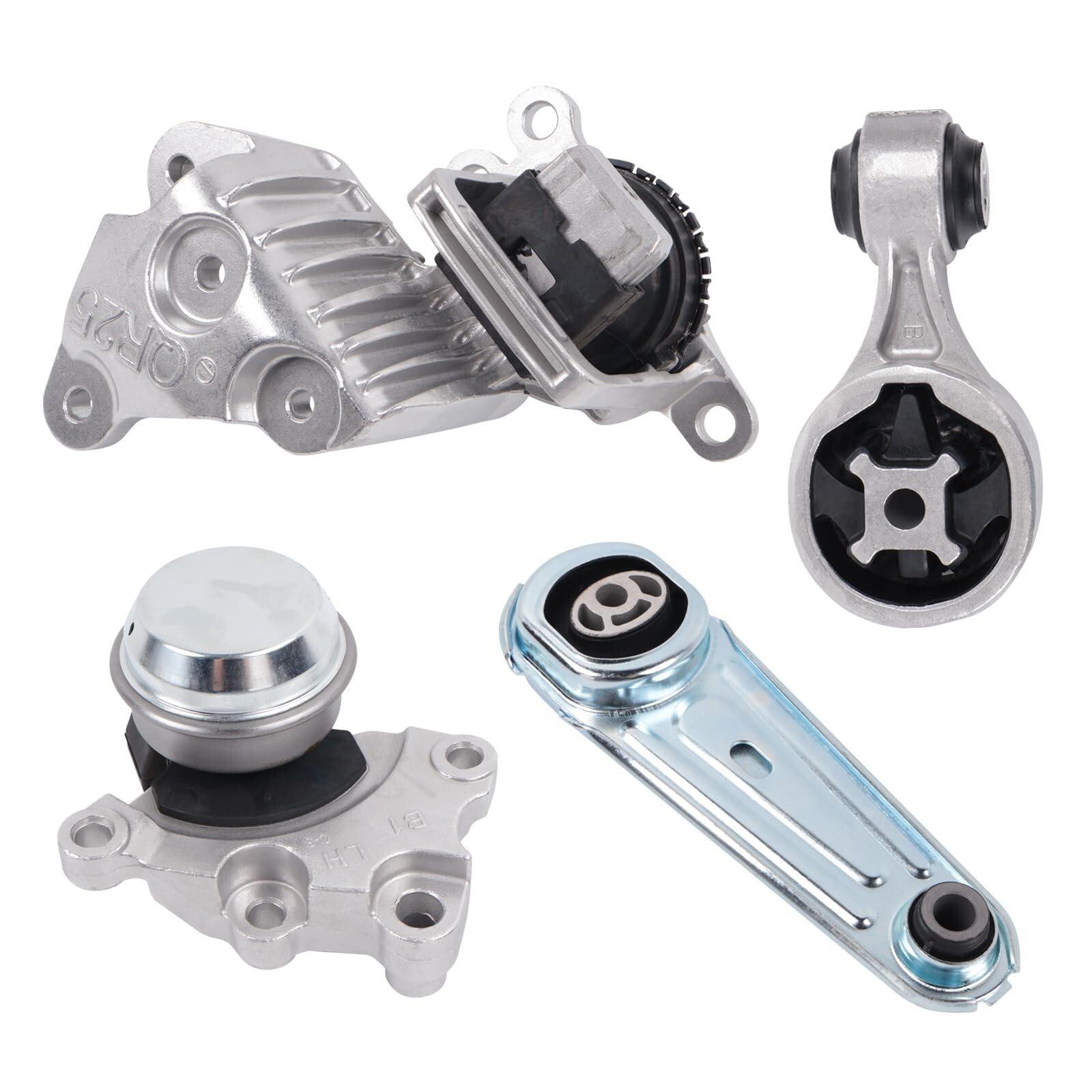 4PCS Engine Motor & Trans Mount Compatible for Nissan Rogue 2014-2017 2.5L, F...