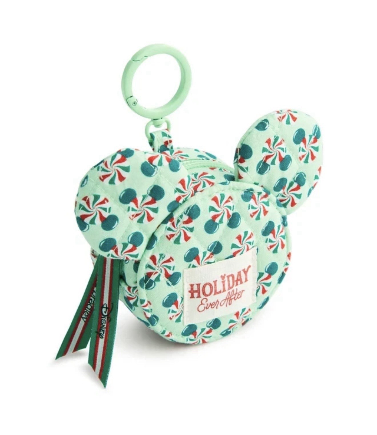 Vera Bradley Disney Hallmark Happily Ever After Mickey Zip Bag Charm In Hand