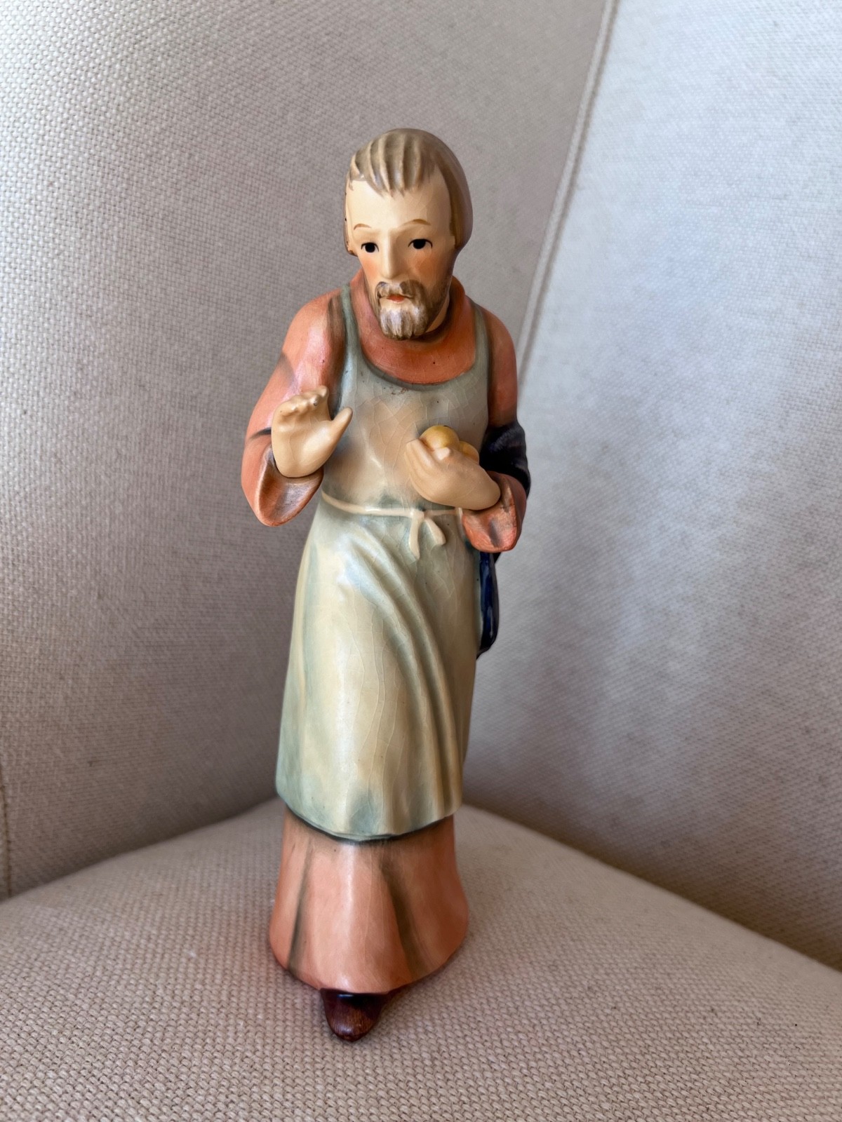 Vintage 1951 Hummel Nativity 7.75” Joseph 214 B West Germany Figure Figurine
