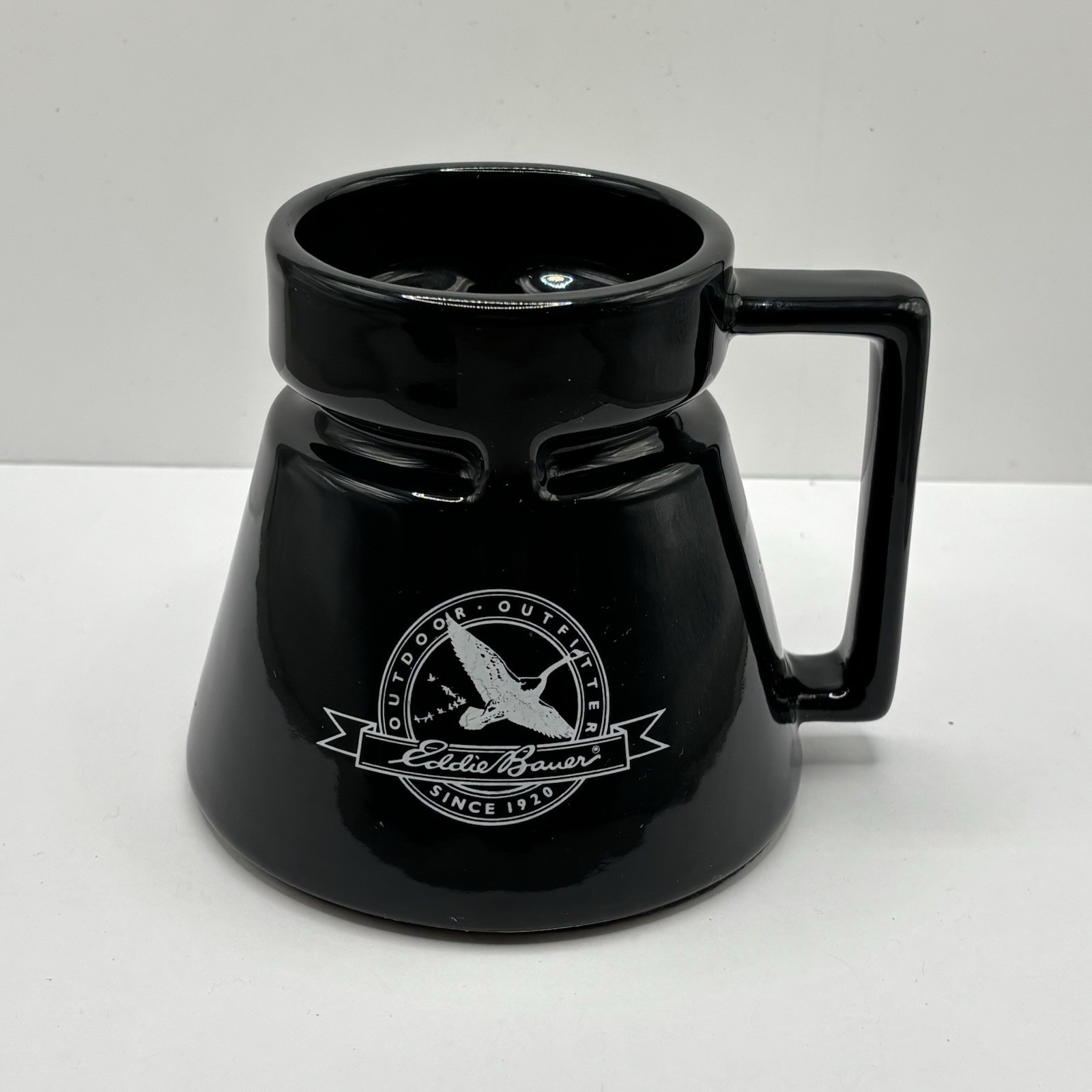 Vintage Eddie Bauer Hotjo Non-Slip Travel Mug - Black.   No