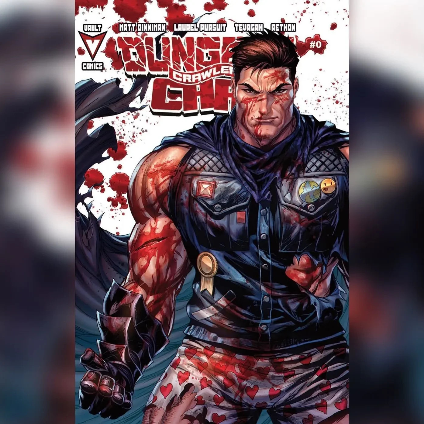 Dungeon Crawler Carl #0 Tyler Kirkham Cardstock Battle Damage NYCC 2026 Presale