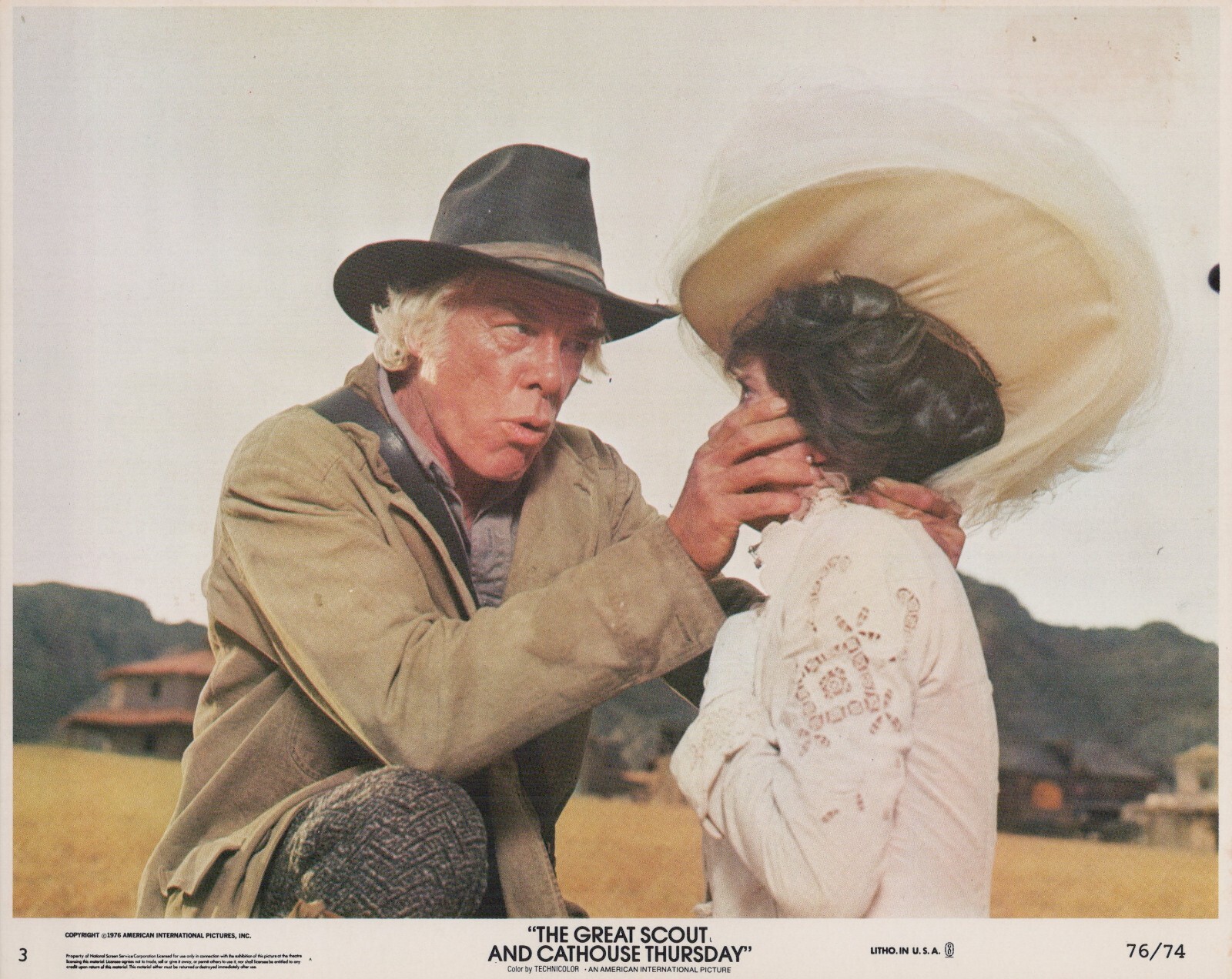 Lee Marvin in The Great Scout & Cathouse Thursday (1976) ❤🎬 Orig Photo K 169