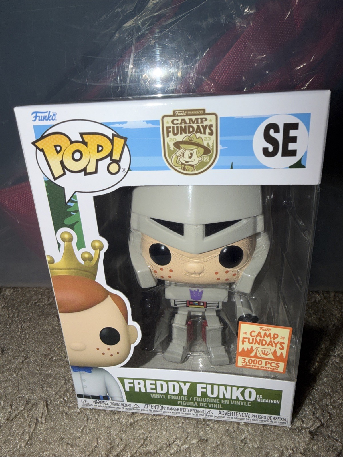 Freddy Funko as Megatron - Camp Fundays 2023 - LE 3000 Funko POP