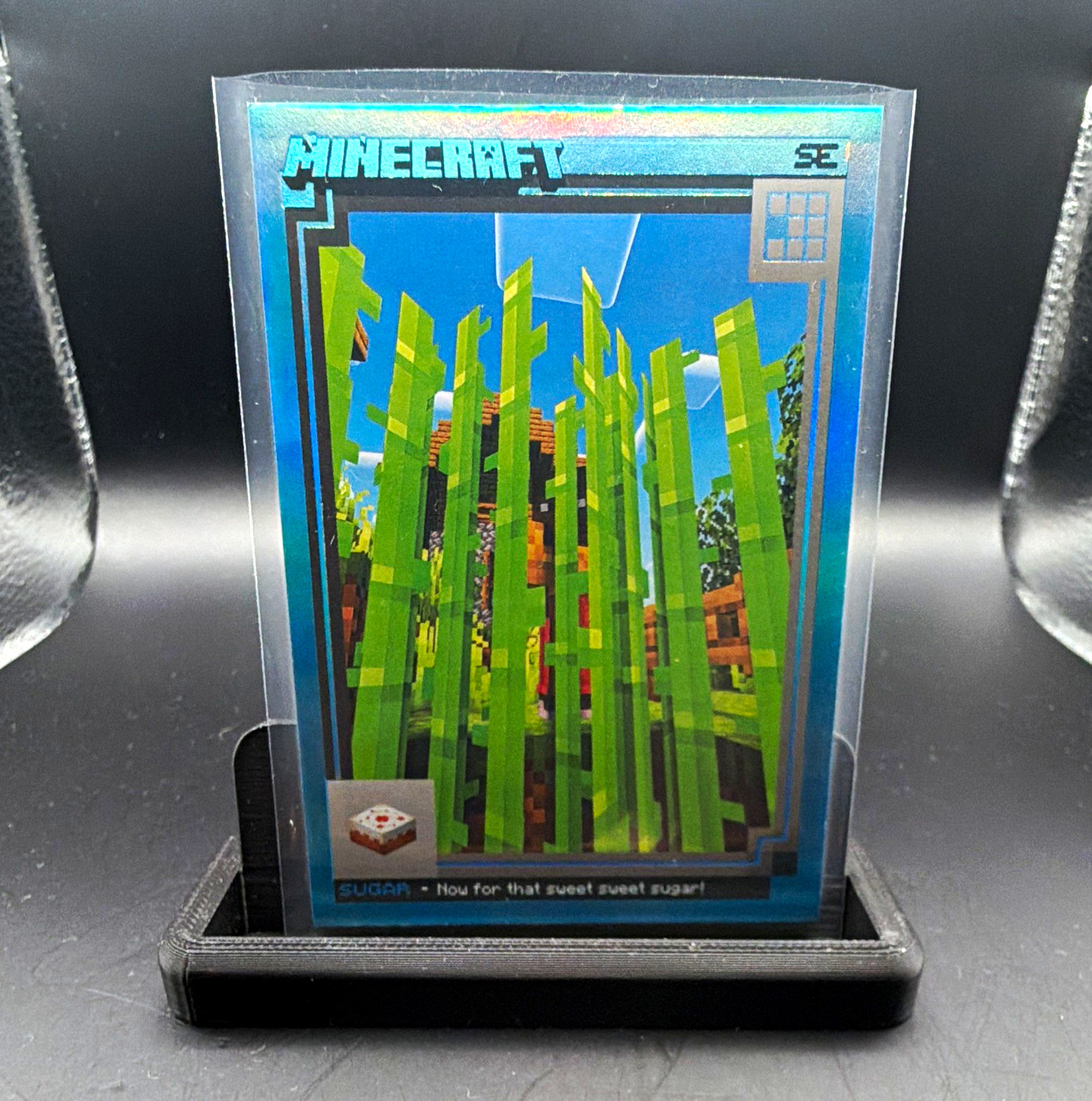 2025 Panini Minecraft Crafting Chronicles #112 Sugar 10/10 BLUE Bookend 🔥🔥🔥