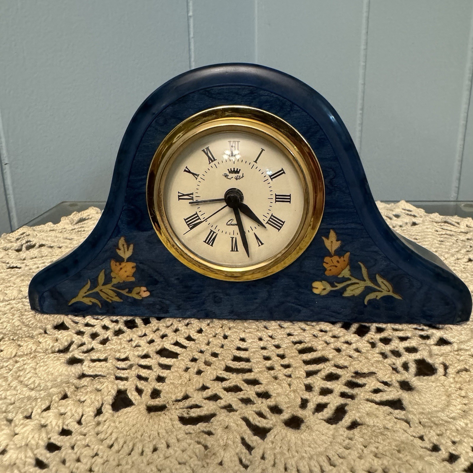 VTG Italian Miss Bellevue Inlaid Wood Small 7\