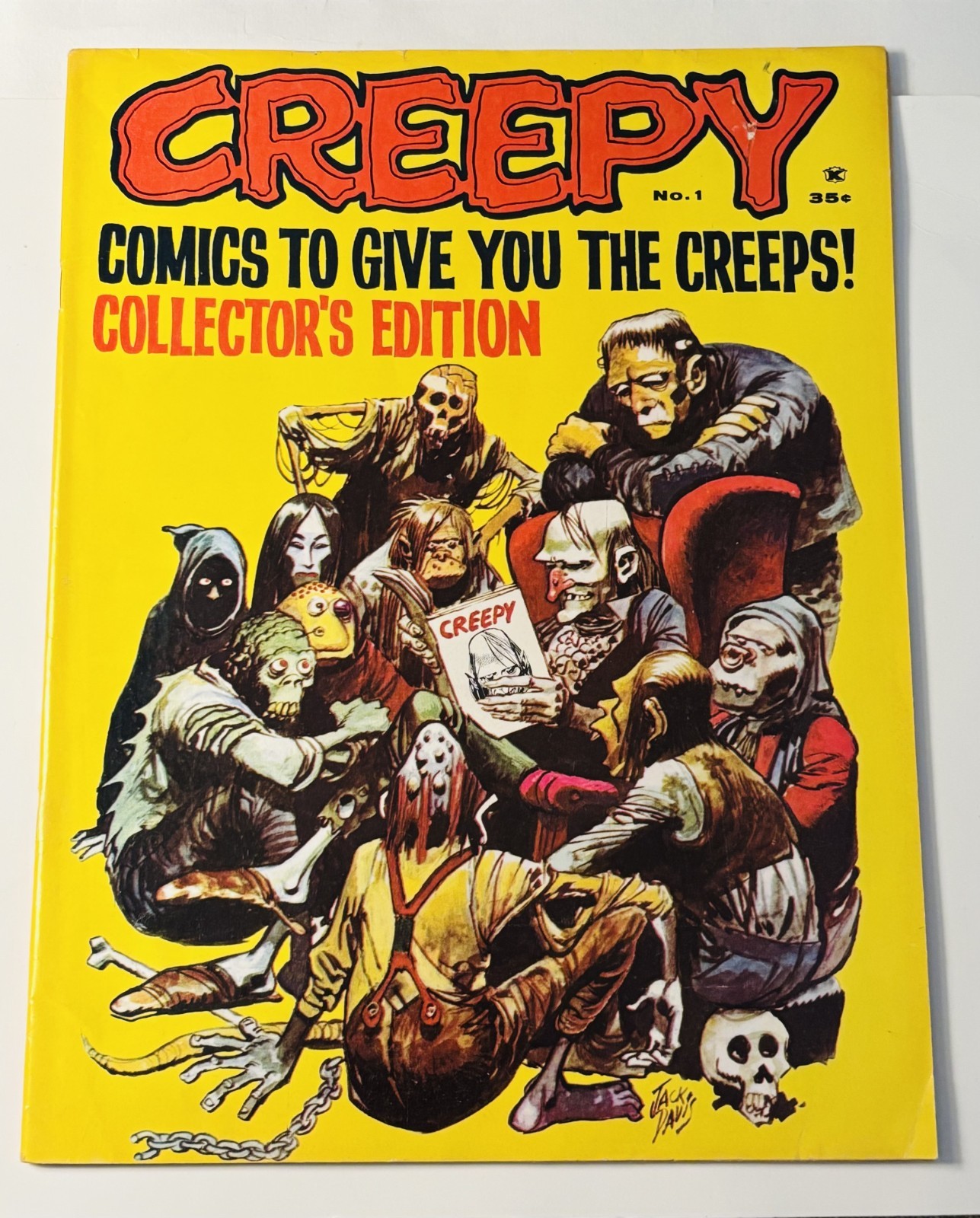 Creepy #1 Magazine Key Issue 1st Appearance Uncle Creepy (1964)