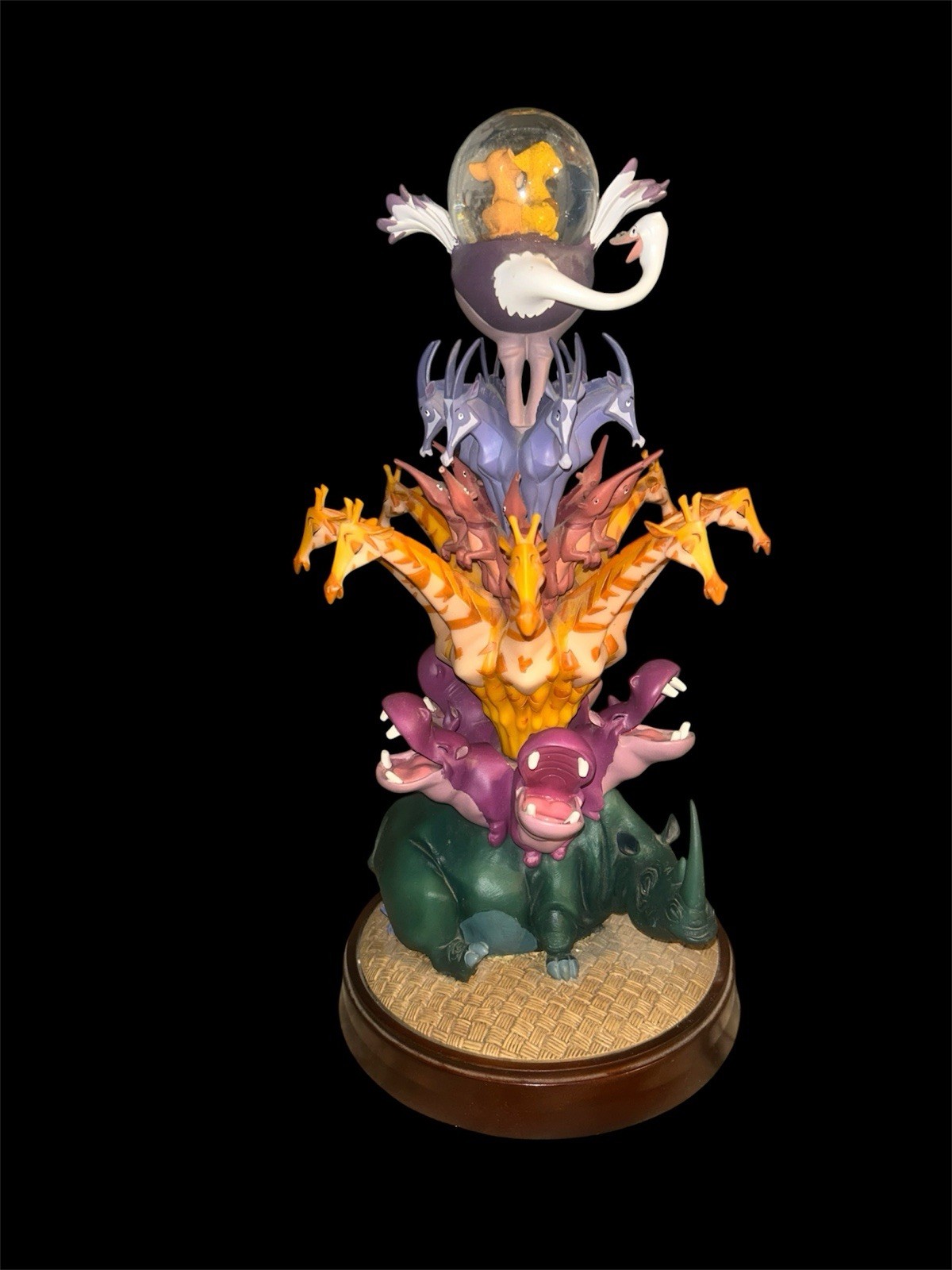 Disney The Lion King I Can't Wait To Be King 10th Anniversary Snow Globe Music