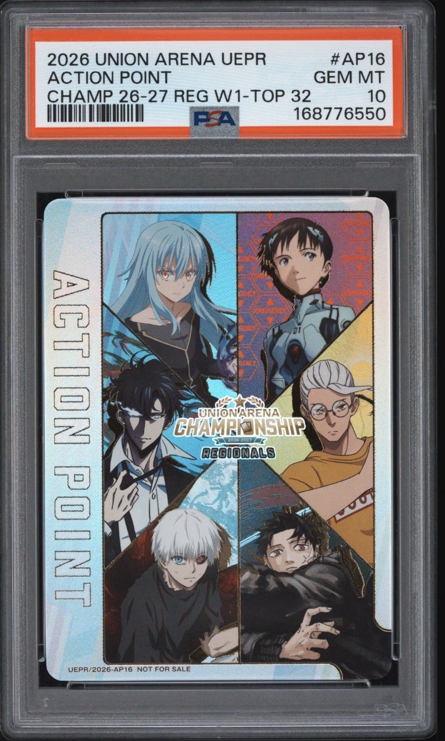 2026 UNION ARENA UEPR-PROMOS AP16 CHAMPIONSHIP 26-27 REGIONALS W1-TOP 32 PSA10