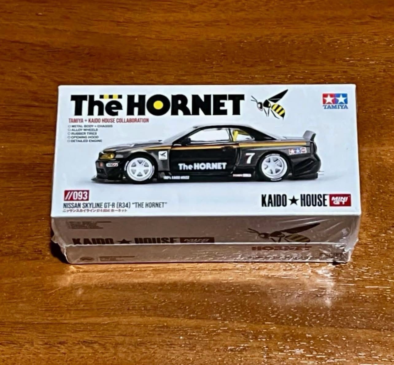 SEALED - Kaido House x Mini GT 093 Nissan GT-R R34 The Hornet Tamiya KHMG093