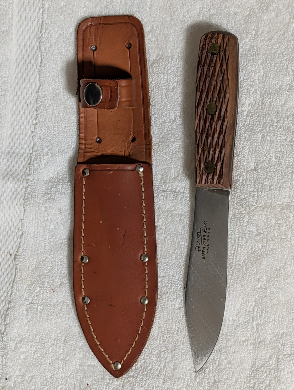 Vintage Russell Green River Works 5\