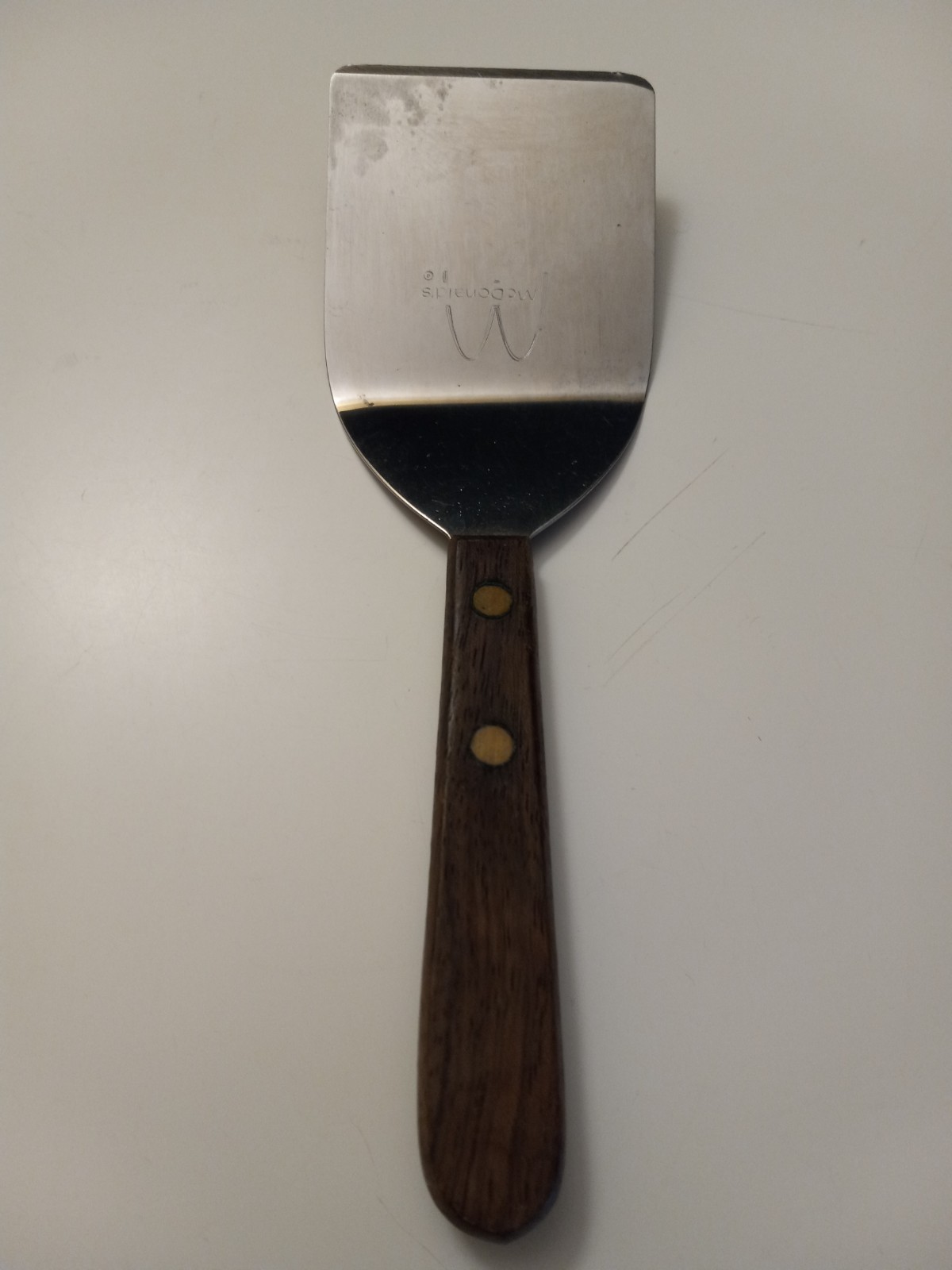 1979 Kalamazoo MCDONALD\'S Mini Wooden Spatula Michigan 