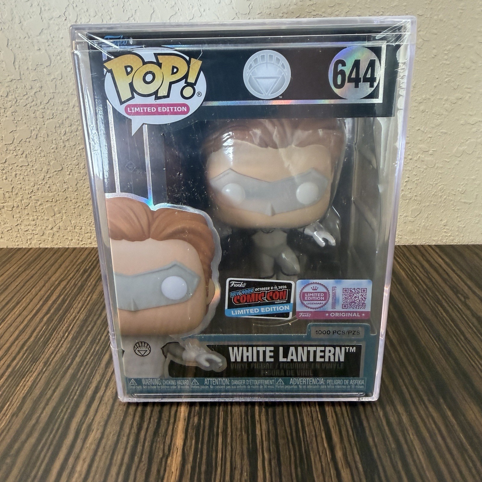 NYCC 2026 Funko POP White Lantern LE 1000 THURSDAY CON STICKER Exclusive IN HAND