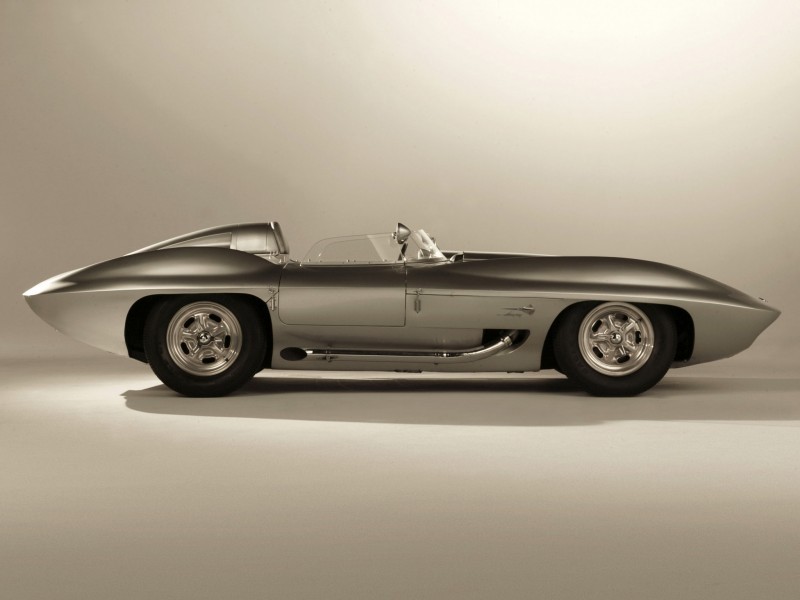 Chevrolet Corvette Vintage Mid Century Atomic Modern 1960s Jet Space Age Car