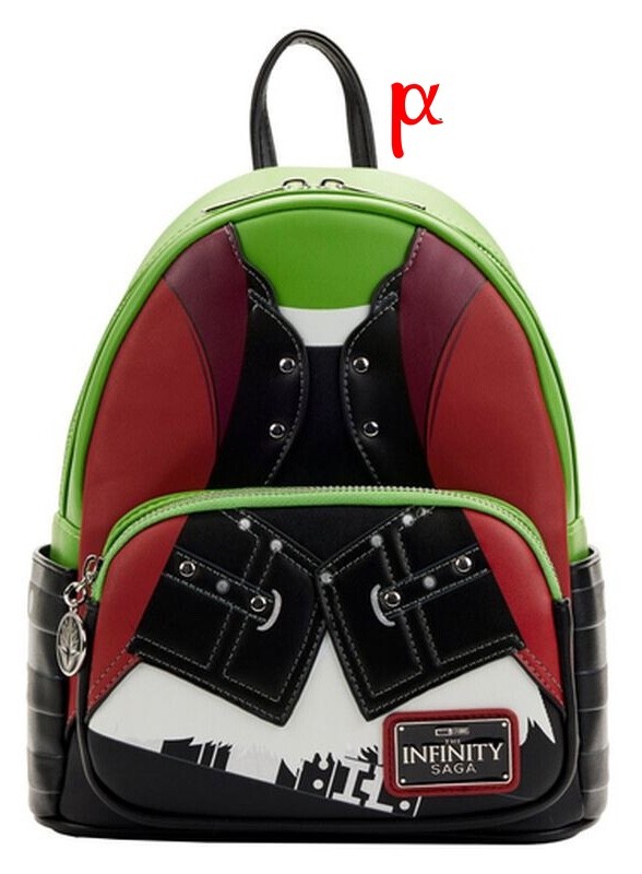 Loungefly Marvel Guardians of the Galaxy Gamora Cosplay Mini Backpack Exclusive