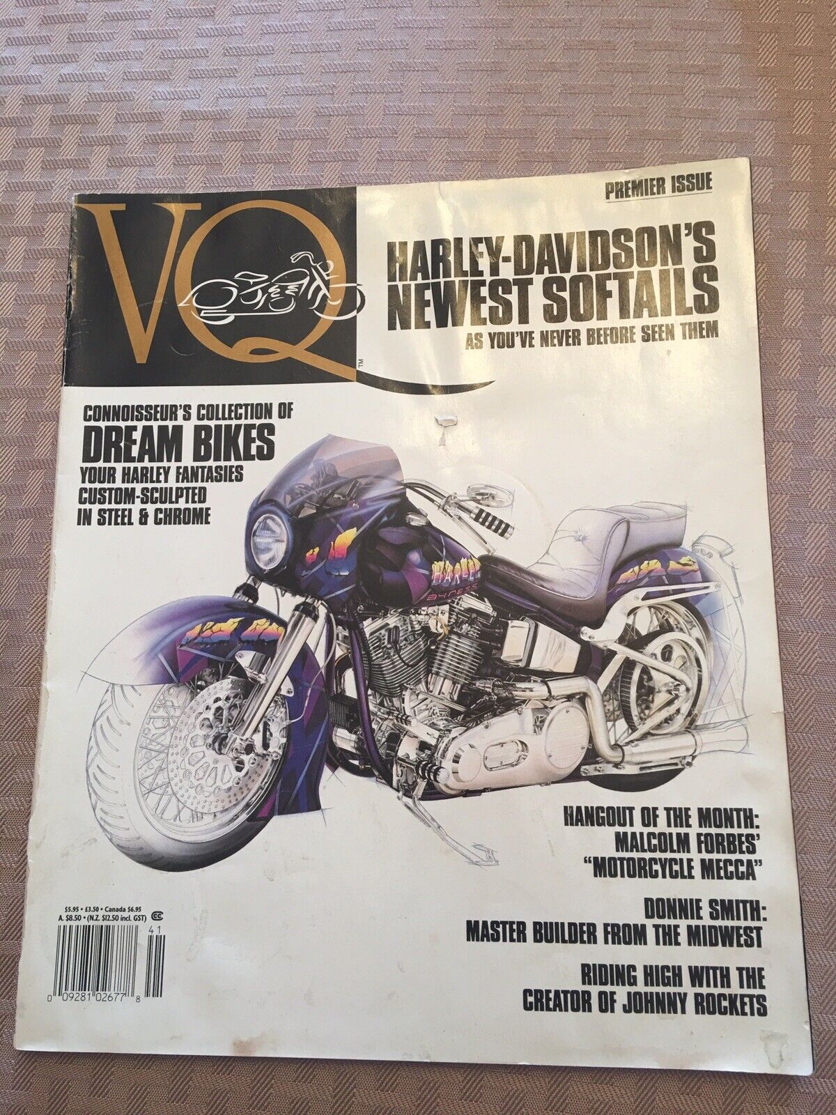 VQ Harley Davidson #1 Premier Issue- April 1994 V-Twin Quarterly