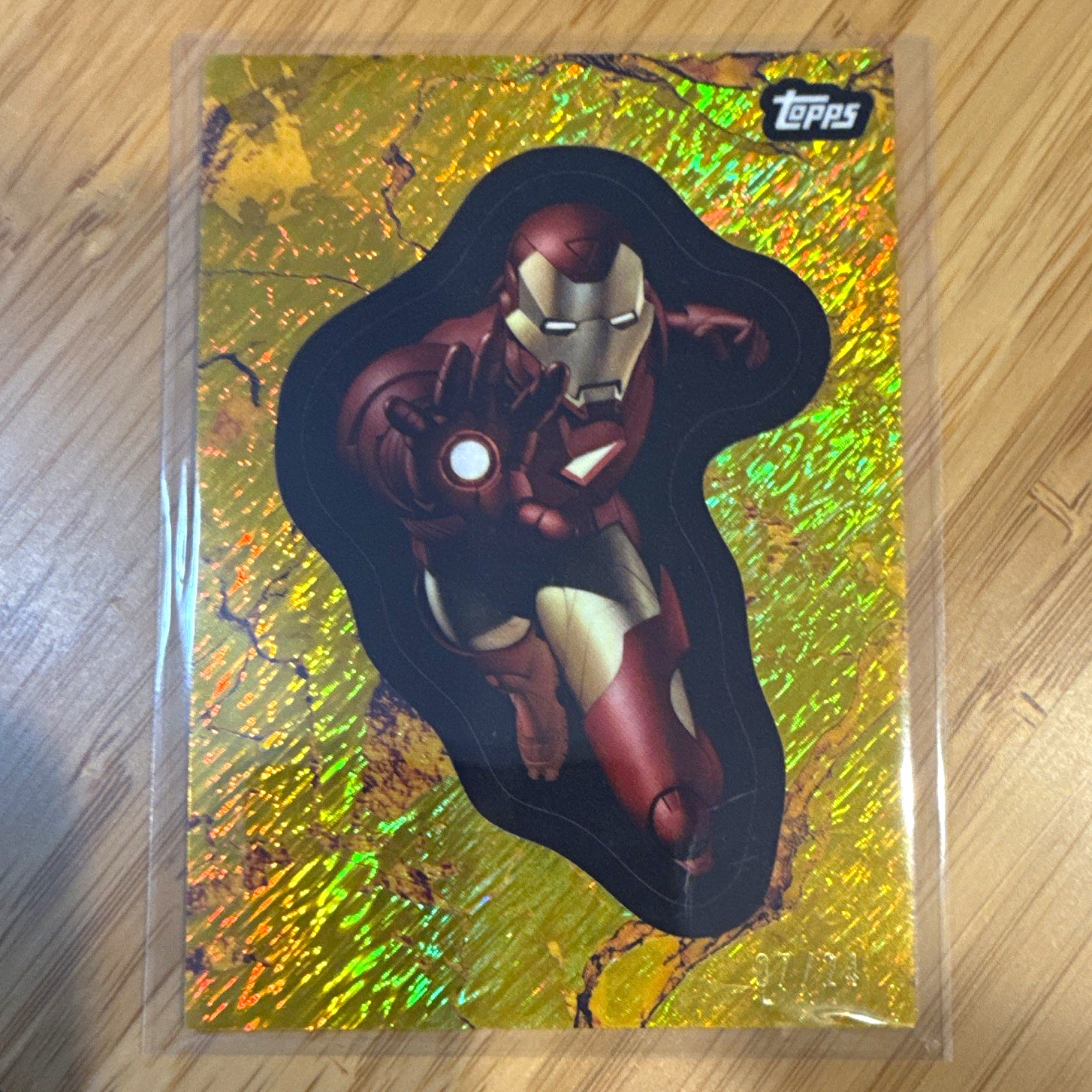Topps 2025 Comic Book Heroes The 2000s Iron Man Insert Card #75 Marvel 07/24