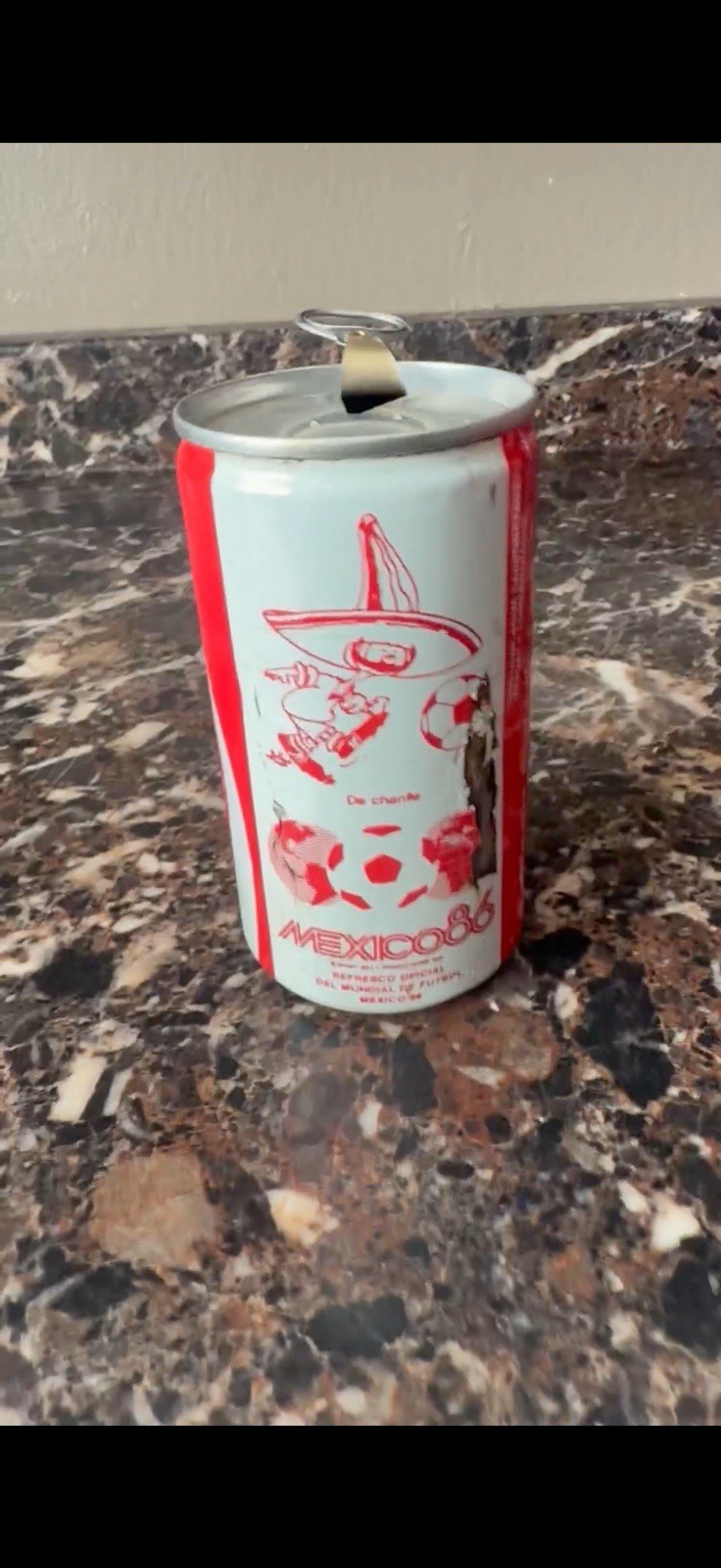 México 86 Coca-Cola Empty can