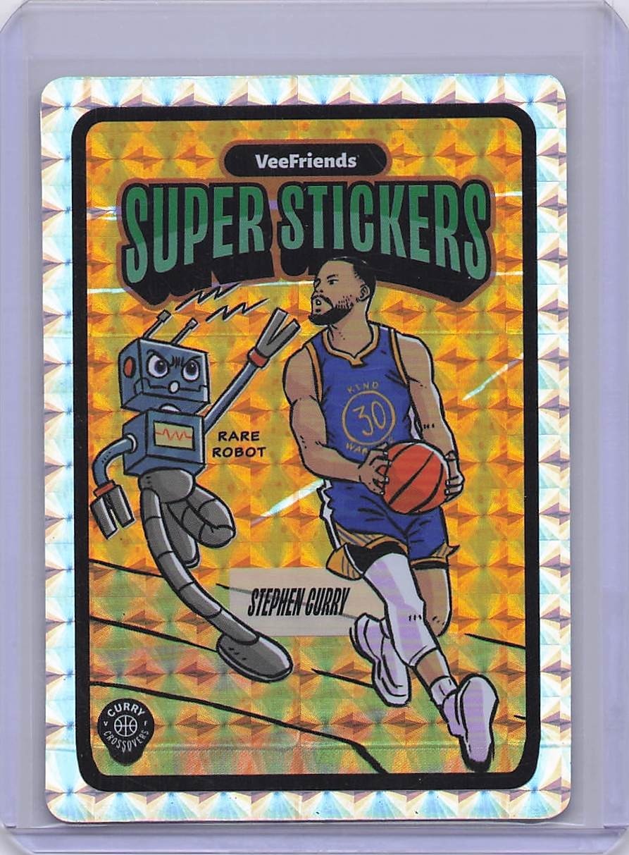 VeeFriends Super Sticker Spectacular Series - Stephen Curry vs Rare Robot
