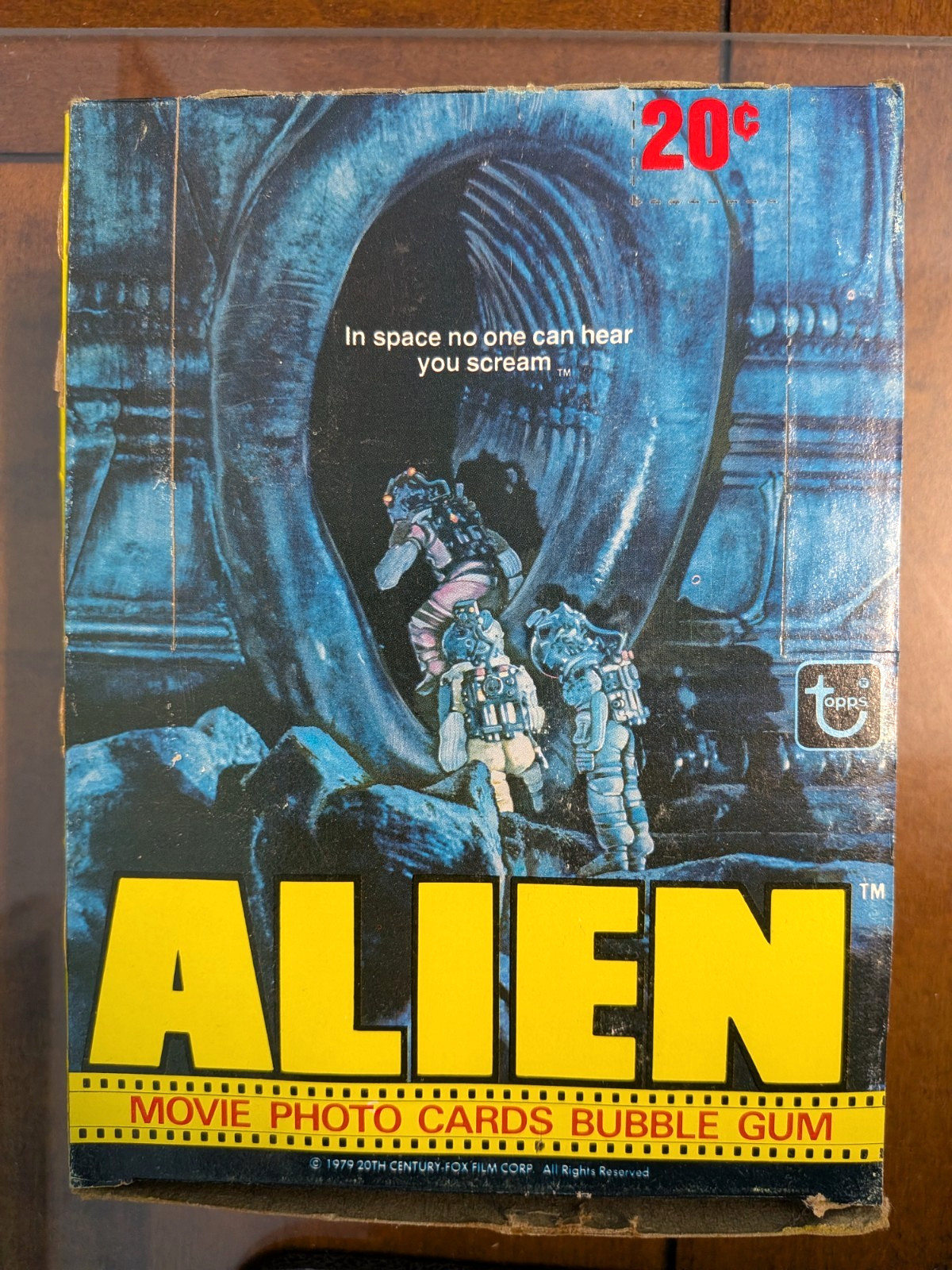 COMPLETE BOX 36 ALIEN SEALED PACKS TOPPS CARDS 1979 Vintage wax tradng OLD STOCK