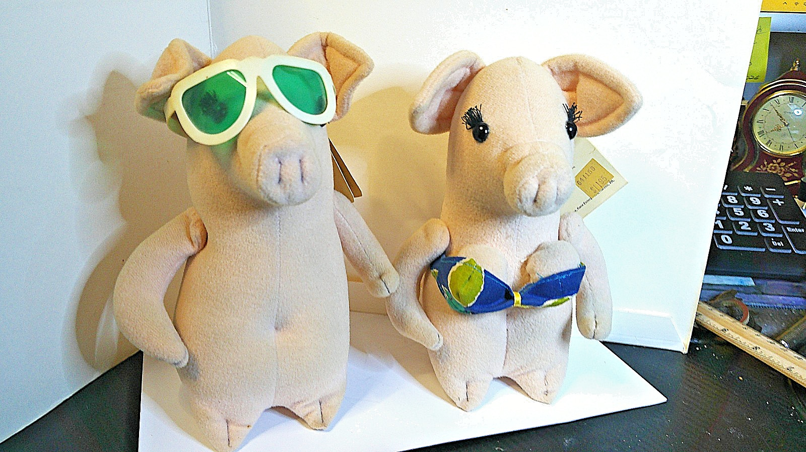 Personality Piggs Rhonda & Randy Betty Kane 1984 Vintage RUSS