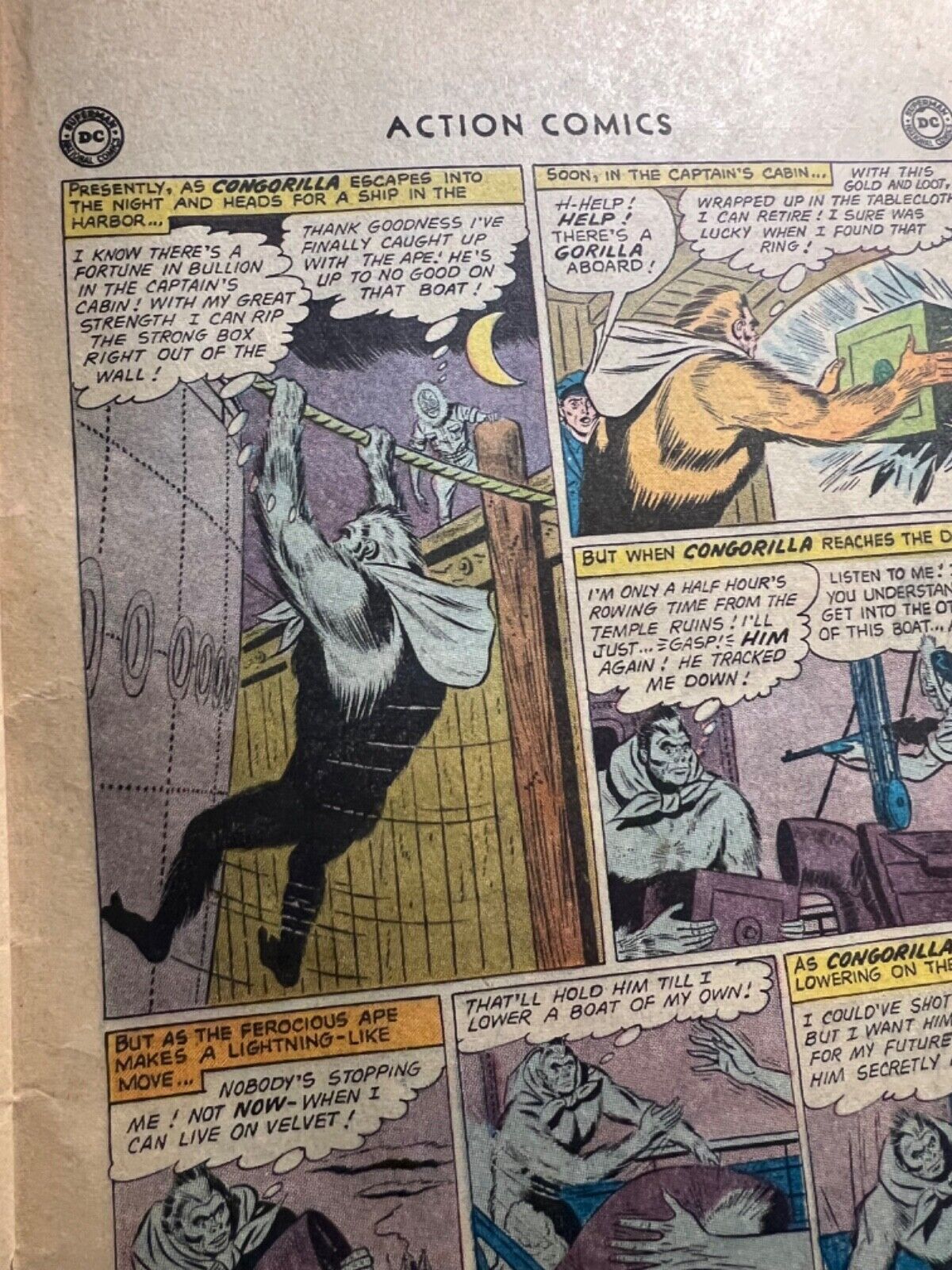 Action Comics #254 SUPERMAN 1st Appearance Origin of Bizarro #1 1959 DC