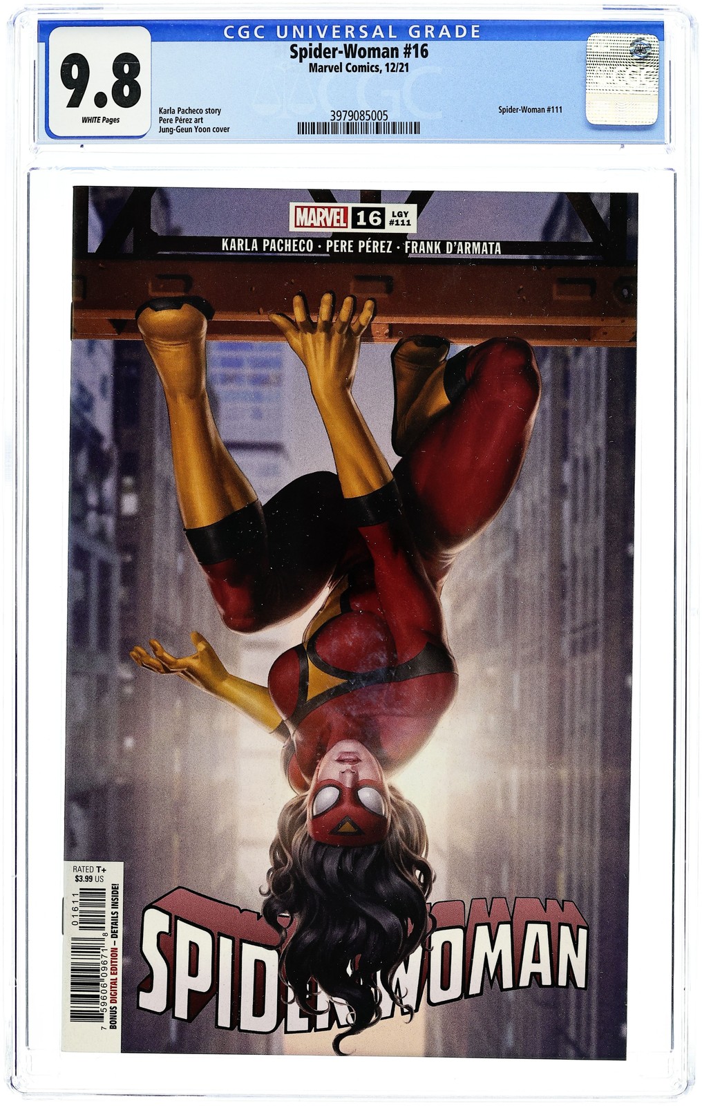 Spider-Woman #16A Jung CGC 9.8 2021 3979085005