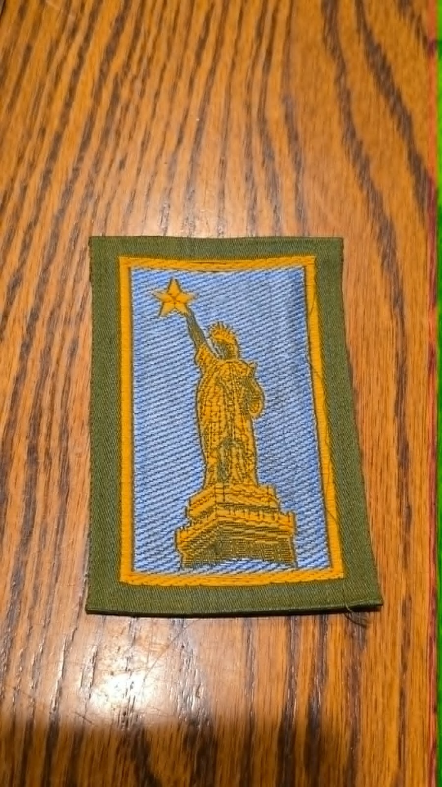 Original WW1 US Army 77th Division Liberty Loan patch