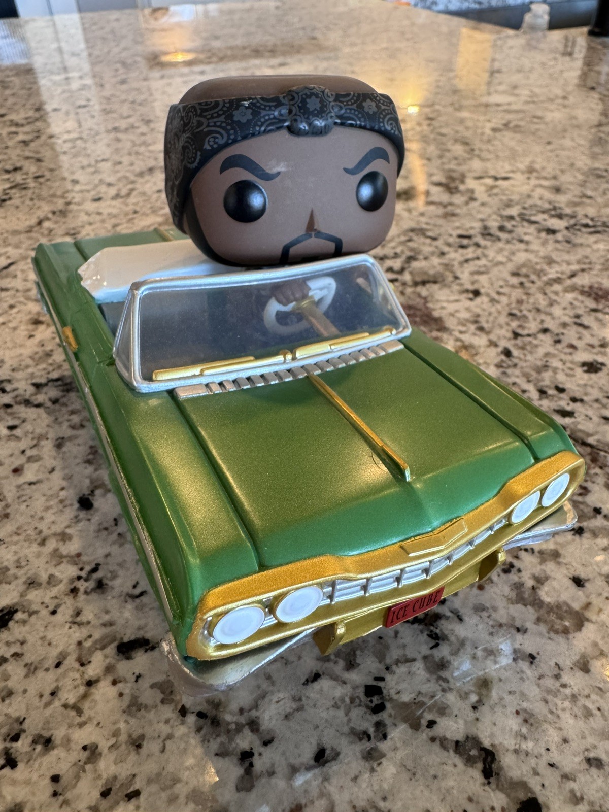 Funko Pop Rocks Ride Ice Cube w/ Impala Figure (NO BOX) hip hop music vaulted