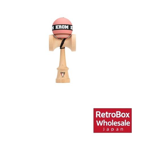 Kendama KROM STROGO NEA Chrome Strogo Neapolitan Strawberry