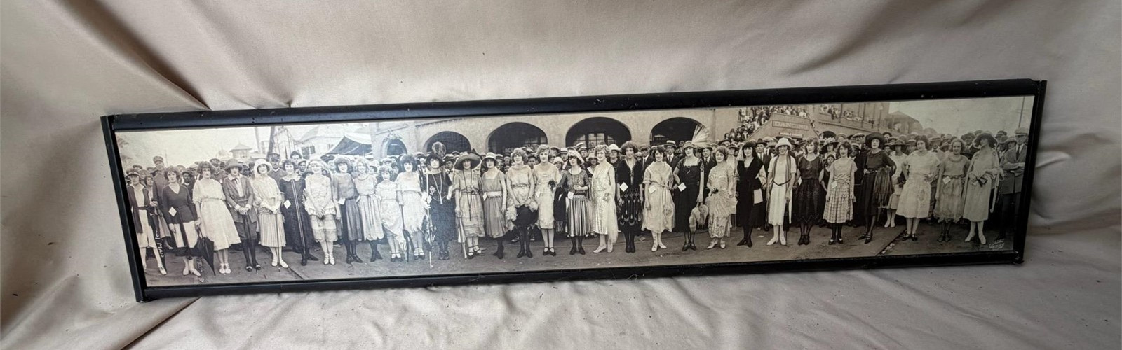 1920s Miles Weaver Panoramic Beauty Pageant Photo 38\