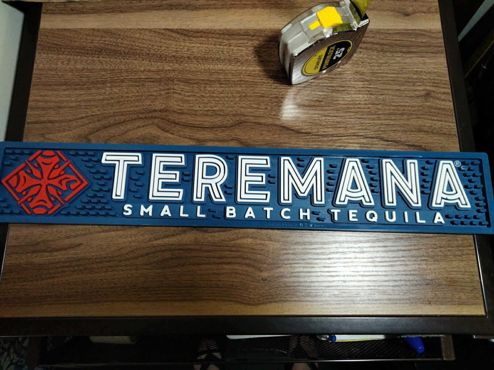 Teremana Small Batch Tequila Bar Rail Spill Mat 21