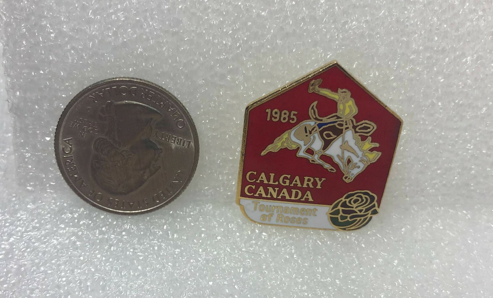 1985 Tournament Of Roses Calgary Canada - Pasadena Pin