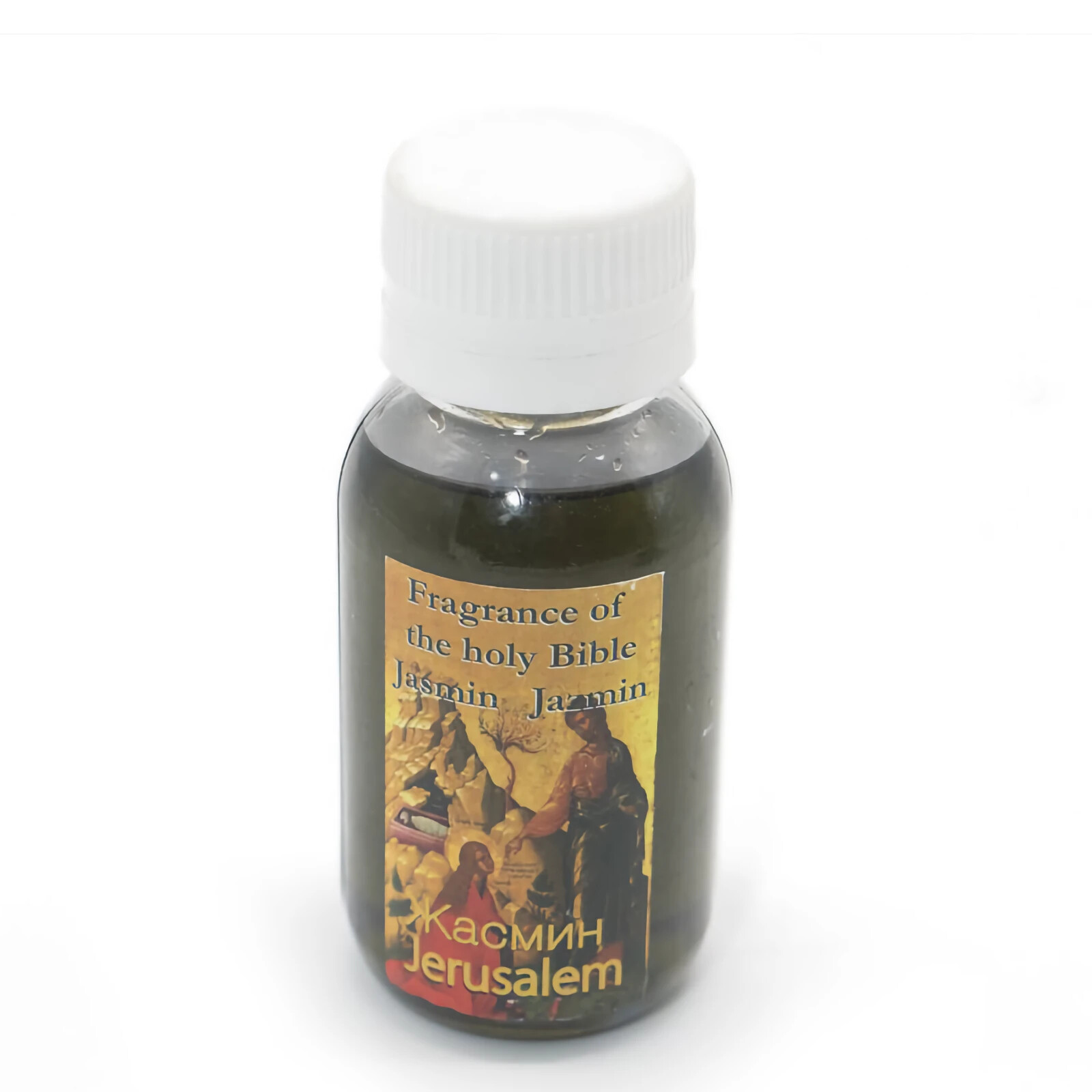 Jasmin Anointing Oil 60 ml. - 2 oz. Bottle Fragrance Of The Holy Bible Jerusalem